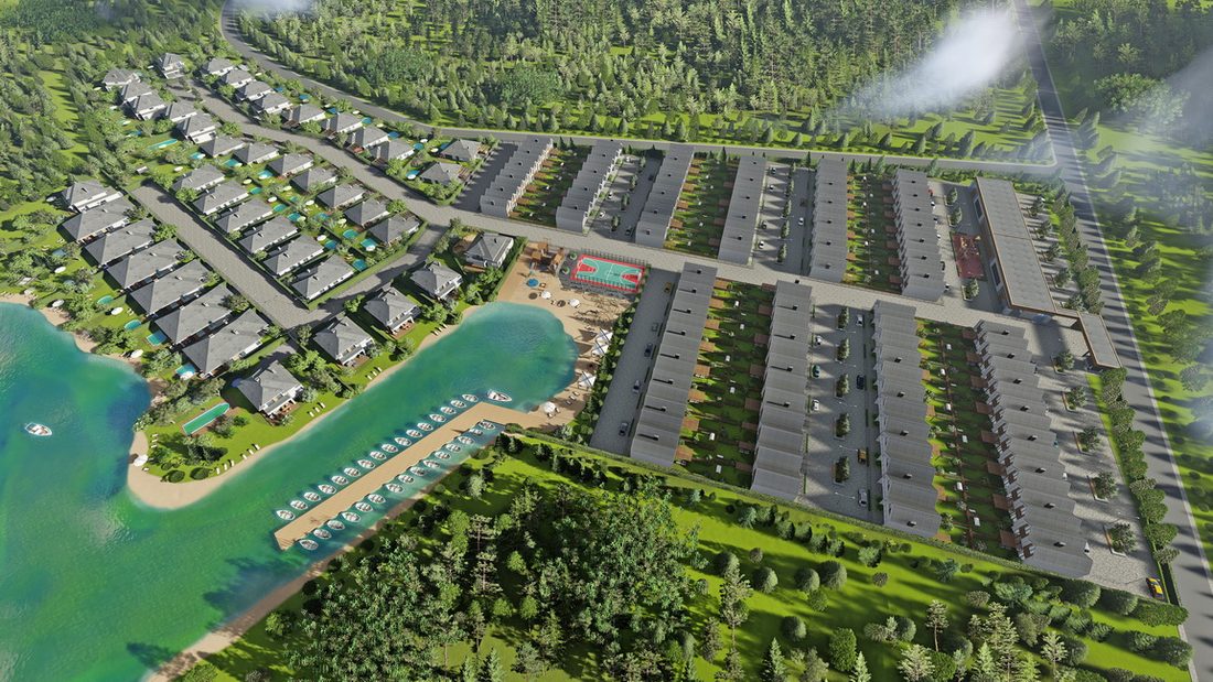 Prydesennya Eco Village — 1