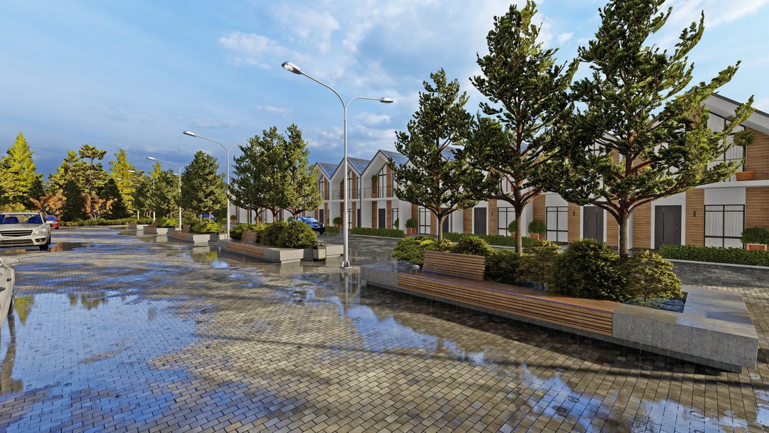 Prydesennya Eco Village — 2